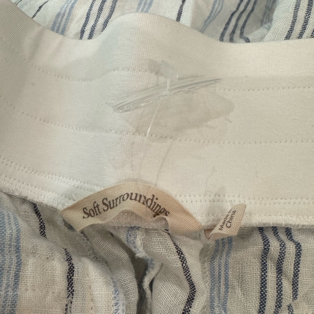 Striped Linen Pants - Picture 5 of 7